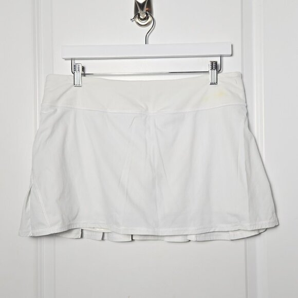 Lululemon Pace Setter Skirt 13" - 10 White - Picture 3 of 9